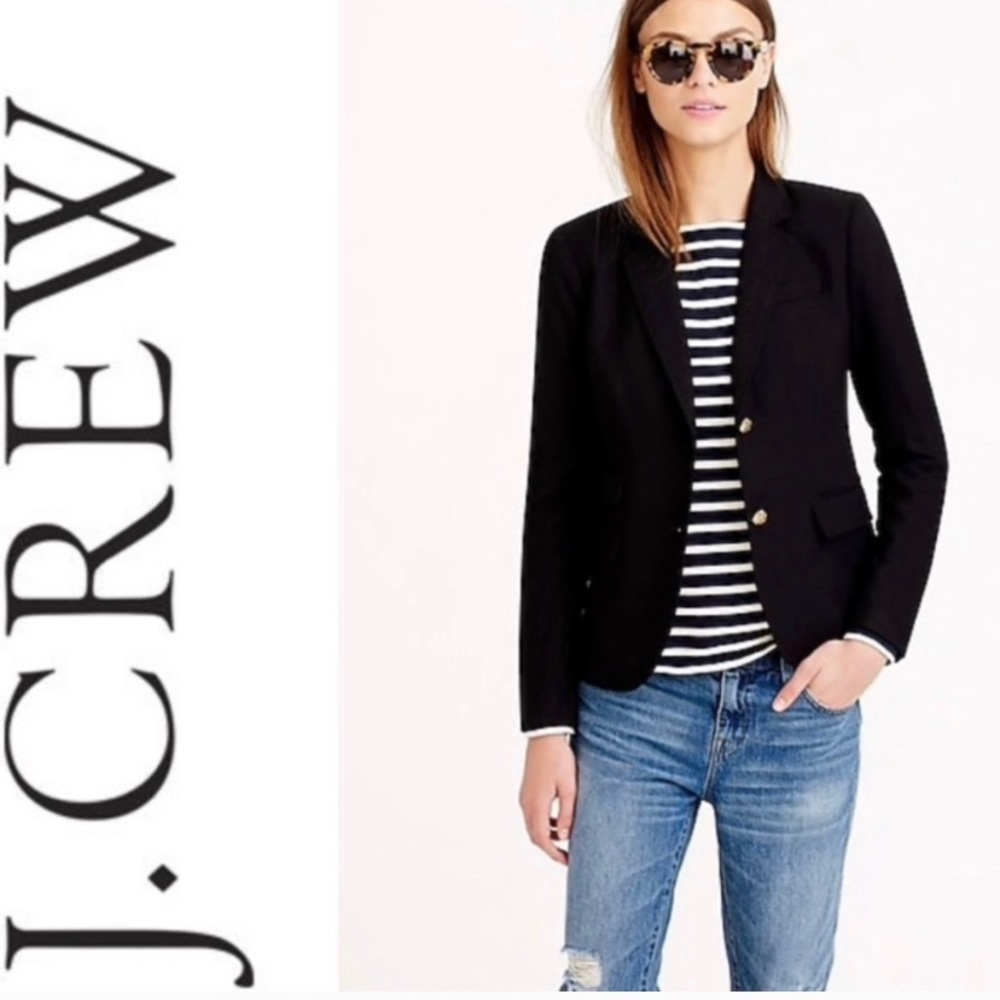 J. Crew Dalton School Boy Wool Blazer